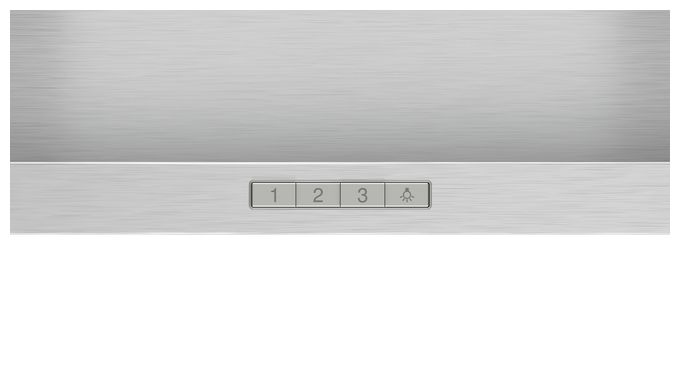 Abluft Dunstabzugshaube/Esse Wand 90 cm (Edelstahl) Serie 2 DWP96BC50 