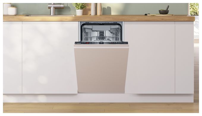 45 cm Geschirrspüler vollintegriert (ohne Front) Leise 10 Maßgedecke Serie 2 SPV2HMX42E 