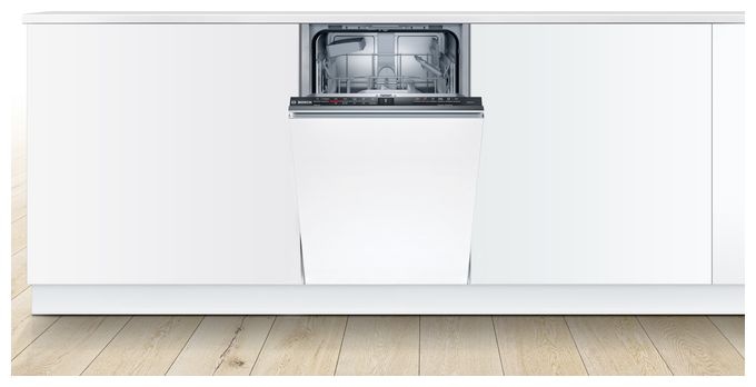 45 cm Geschirrspüler vollintegriert (ohne Front) Leise 9 Maßgedecke aquaStop Funktion Natürlich/Natur Serie 2 SPV2IKX10E 