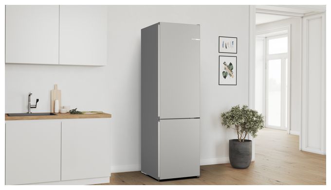 260 l / 103 l Kühl-Gefrierkombi freistehend 162 kWh Jahr  Serie 4 KGN392ICF (Edelstahl) 