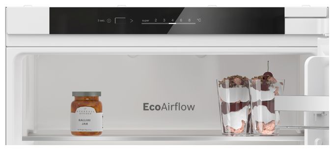 183 l / 84 l 178 cm Einbau Kühl-/Gefrierkombination 229 kWh Serie 4 KIV86VSE0 Schlepptür 