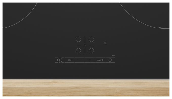 60 cm Induktions Kochfeld/Herdplatte 4 Zone(n) Serie 4 PIE61ABB5E autarkes 
