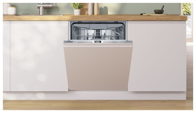 60 cm Geschirrspüler vollintegriert (ohne Front) Leise 14 Maßgedecke aquaStop Funktion Serie 4 SMV4EVX08E 