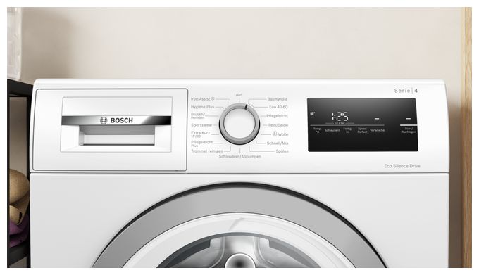 8 kg Frontlader Waschmaschine 1400 U/min aquaStop Funktion Serie 4 WAN28127 