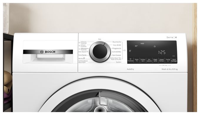 9 kg 5 kg Waschtrockner 1400 U/min Serie 4 WNA13441 