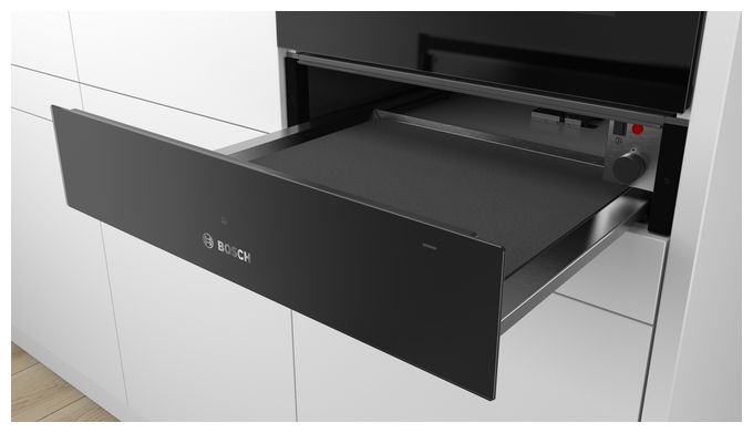 Wärmeschublade 40 - 80 °C (Schwarz) Serie 6 BIC510NB0 