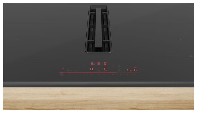 80 cm Induktionskochfeld 4 Kochzonen mit integriertem Dunstabzug Serie 6 PVQ890H26E autarkes 