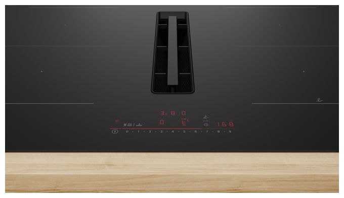 80 cm Induktionskochfeld 4 Kochzonen mit integriertem Dunstabzug Serie 6 PVQ89BH26E autarkes 