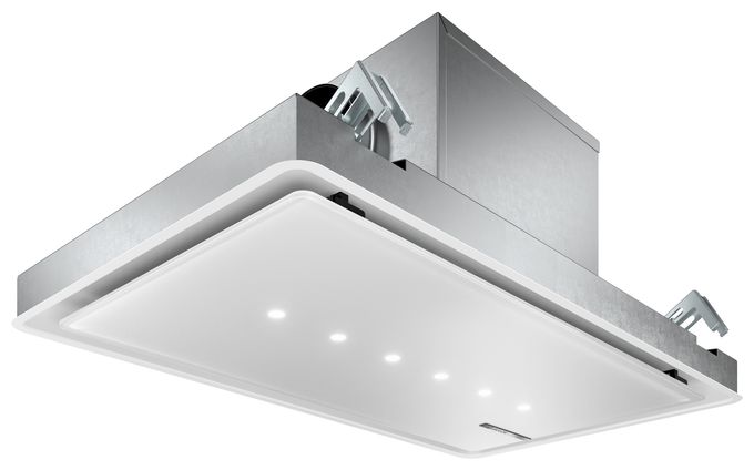 Abluft/Umluft Dunstabzugshaube/Esse Decke 91 cm (Silber) Serie 8 DRC99PS20 