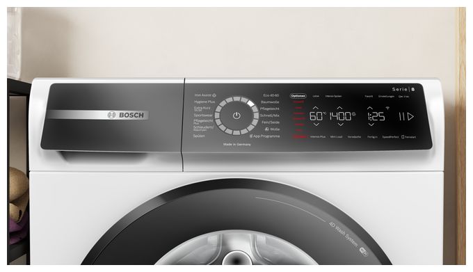 9 kg Frontlader Waschmaschine 1400 U/min aquaStop Funktion Serie 8 WGB244040 