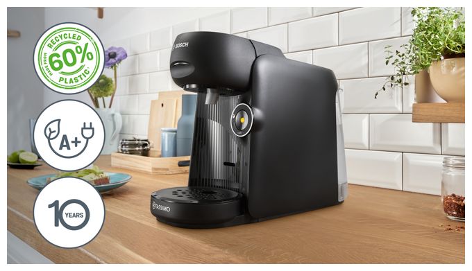 Kaffeekapsel Maschine  TAS162E Tassimo Finesse (Schwarz) 