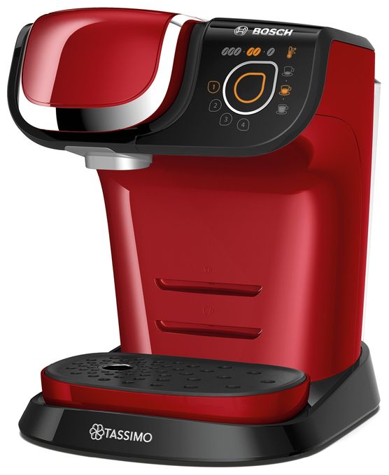 Kaffeekapsel Maschine  TAS6503 Tassimo My Way 2 (Rot) 