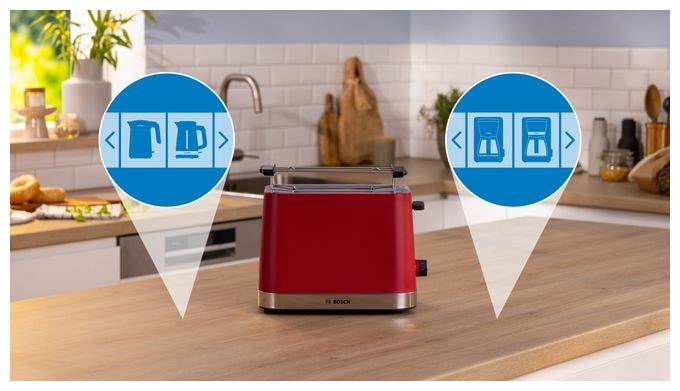 Toaster 950 W 2 Scheibe(n)  TAT4M224 MyMoment (Rot) 
