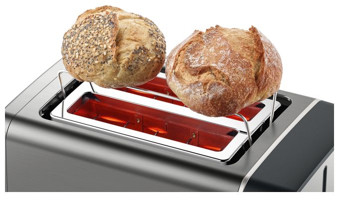 Toaster 970 W 2 Scheibe(n)  TAT5P425DE DesignLine (Anthrazit, Schwarz) 