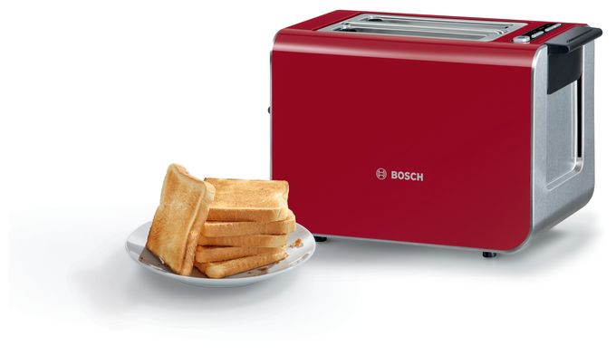 Toaster 860 W 2 Scheibe(n) 9 Stufen  TAT8614N Styline (Rot) 