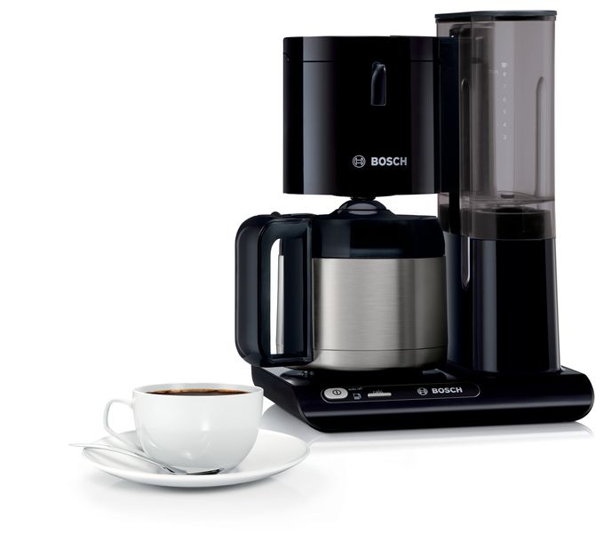 8 Tassen Thermo Filterkaffeemaschine 1,1 l  TKA8A053 Styline (Schwarz) 
