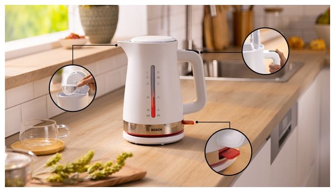 1,7 l Wasserkocher 2400 W  TWK4M221 MyMoment (Weiß) 