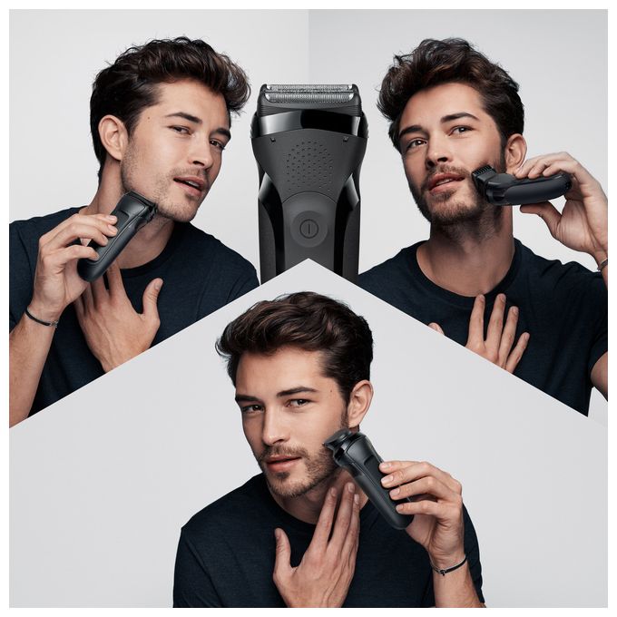 Nass&Trocken Rasierer Nickel-Metallhydrid (NiMH) 30 min 300BT Shave & Style 