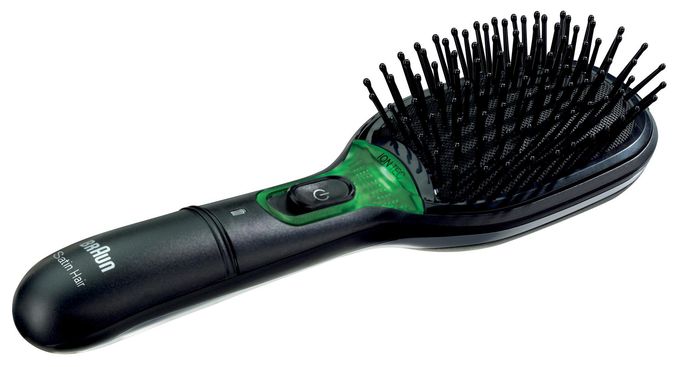 Elektrische Haarbürste  BR710 Satin Hair 7 (Schwarz) 