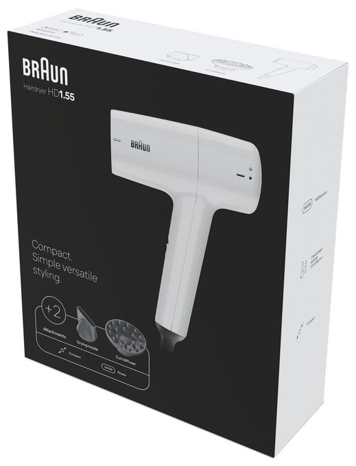 Haartrockner 1800 W  HD1.55 (Weiß) 