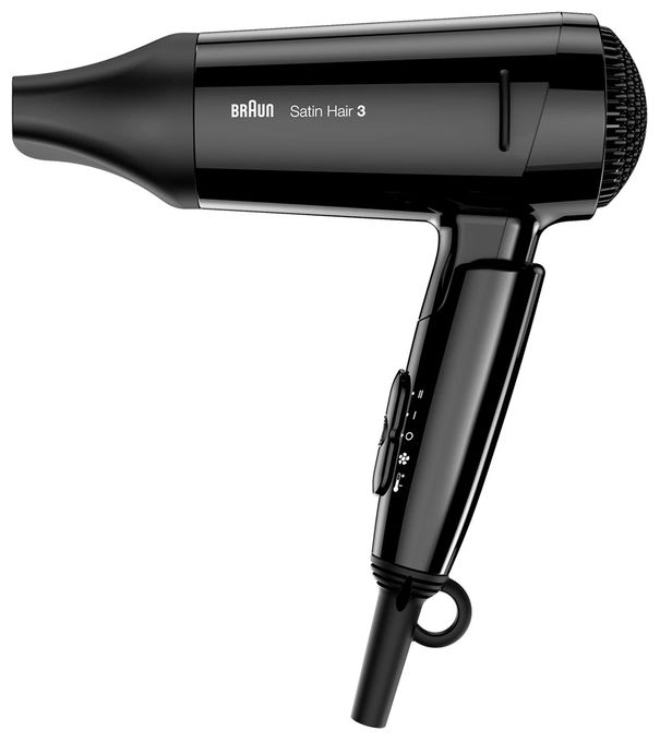 Haartrockner 1600 W  HD350 Satin Hair 3 (Schwarz) 