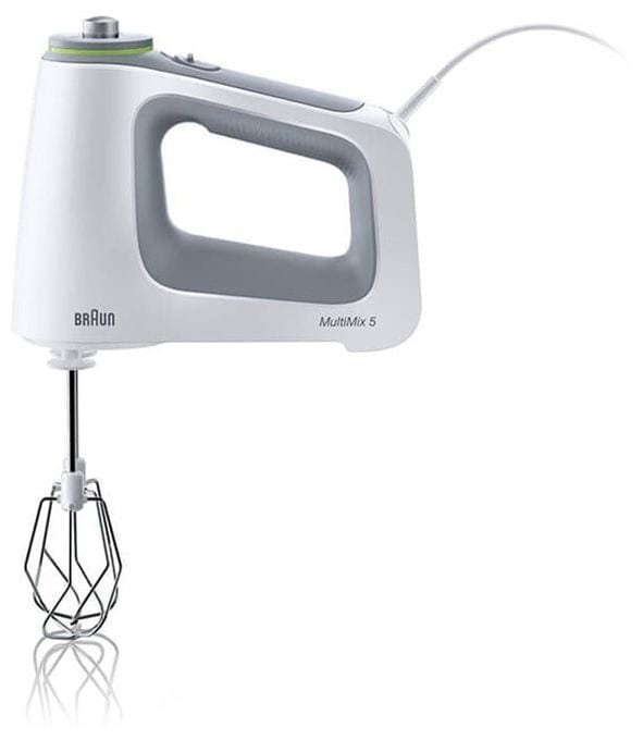 Handmixer 750 W 9 Stufen  HM5100WH MultiMix 5 (Grau, Weiß) 