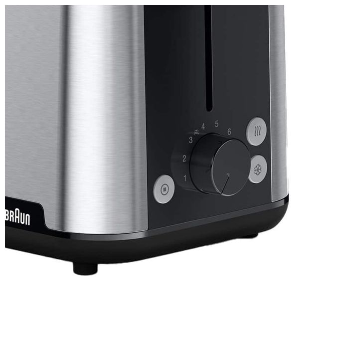 Toaster 900 W 2 Scheibe(n) 8 Stufen  HT1510 PurShine (Schwarz, Edelstahl) 