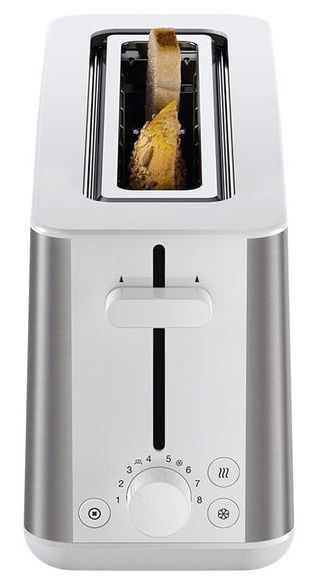 Toaster 1030 W 8 Stufen  HT1610 PurShine (Edelstahl, Weiß) 
