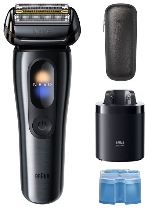 Nass&Trocken Rasierer 60 min Nevo 15010c 7in1 mit Ledertasche 