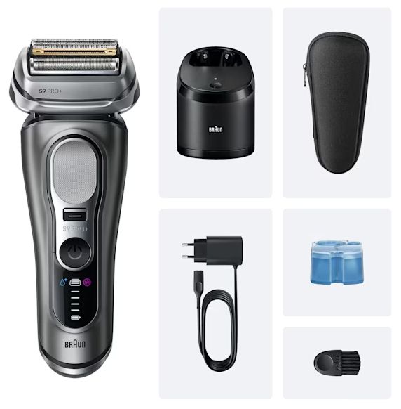 Nass&Trocken Rasierer Lithium-Ion (Li-Ion) 60 min Series 9 Pro+ 9655cc 