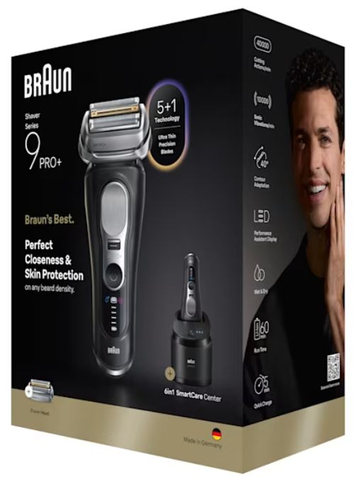 Nass&Trocken Rasierer Lithium-Ion (Li-Ion) Series 9 Pro+ 9660cc 