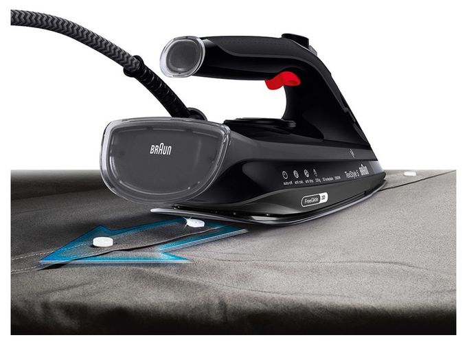 50 g/min Trocken- & Dampfbügeleisen SI5088BK TexStyle 5 