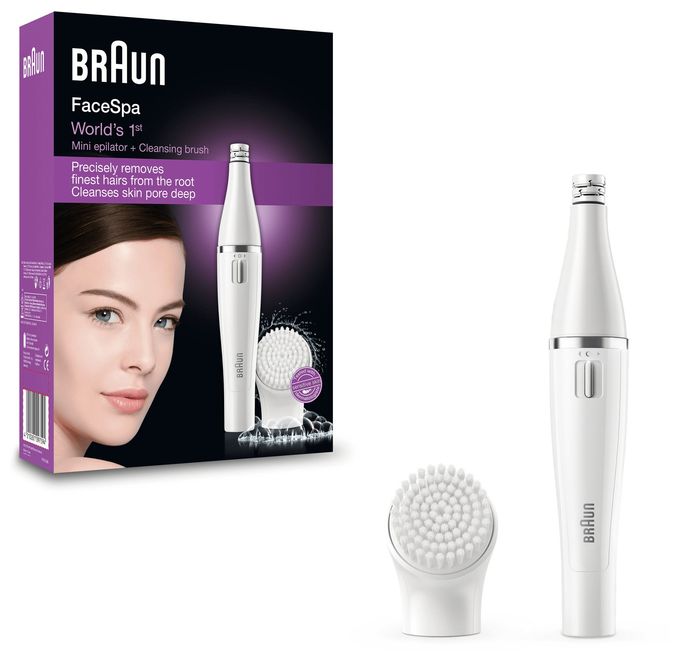Trocken Epilierer/Damenrasierer Silk-épil Face 810 