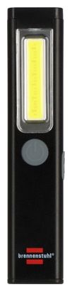 LED Akku Handleuchte PL 200 AC / Wiederaufladbare Taschenlampe mit COB LED und USB C Port (Arbeitsleuchte mit 200lm, bis zu 12h Leuchtdauer, inklusive USB C Ladekabel) 