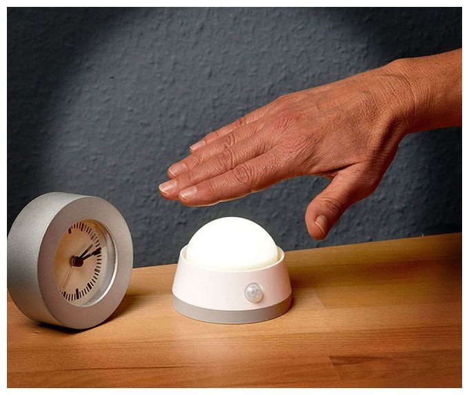 LED Weiß Batterie/Akku NLB02BS Nachtlicht 