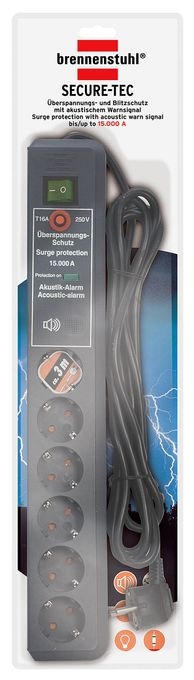 Secure-Tec Surge Protection 15.000 A 