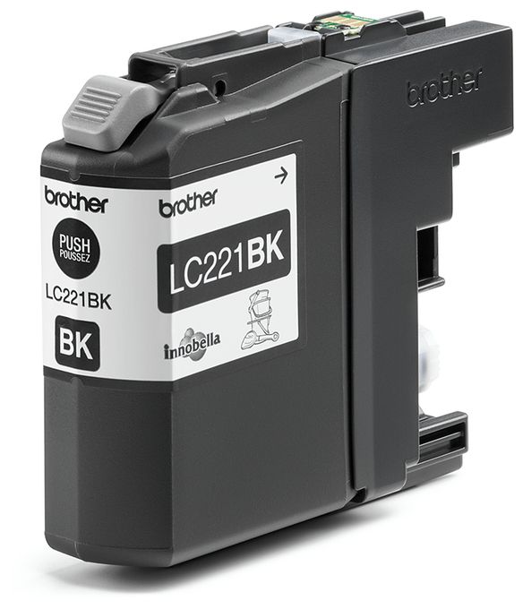 originale Druckerpatronen Schwarz 260 Seiten LC-221BK 