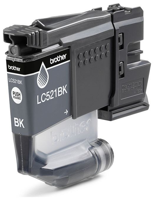 originale Druckerpatronen Schwarz 500 Seiten LC-521BK 