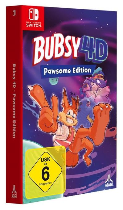 Bubsy 4D Pawsome Edition (Nintendo Switch) 