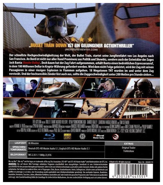 Bullet Train Down (Blu-Ray) 