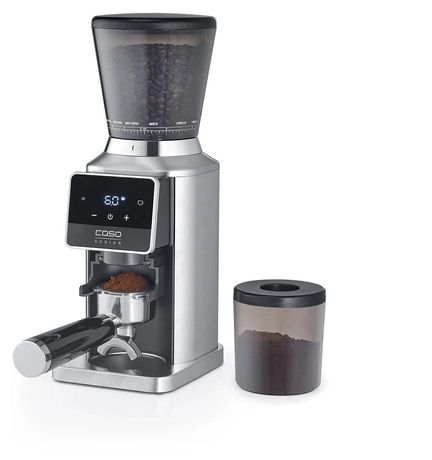 Kaffeemühle für 320 g 180 W  1837 BaristaChef Inox Pro (Schwarz, Silber) 