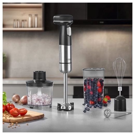 0,7 l Standmixer 180 W  3605 Click & Mash (Schwarz, Edelstahl) 