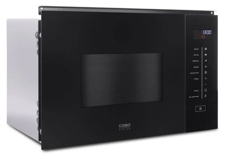 Einbau-Mikrowelle 900 W Größe: mittel 5 Stufen Grill (Schwarz, Edelstahl) Selection E25 MGS 