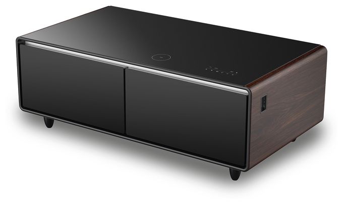 135 l Tischkühlschrank EEK: F 91 kWh Jahr  Sound & Cool (Schwarz) 
