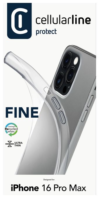 Cover für Apple iPhone 16 Pro Max  60853 Fine (Transparent) 