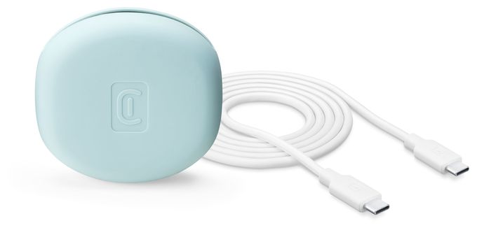 Stecker USB C auf USB C bis 60 W 1 m  Bag Cable (Weiß) 