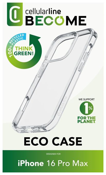 Cover für Apple iPhone 16 Pro Max  Become Case (Transparent) 