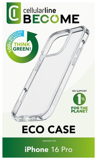 Cover für Apple iPhone 16 Pro  Become Case (Transparent) 