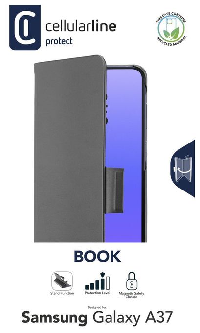 Folio für Samsung Galaxy A37  Book 3 (Schwarz) 