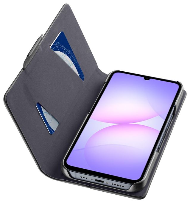 Folio für Samsung Galaxy A07  Book (Schwarz) 